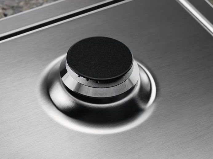 Electrolux Варильна поверхня газова, 75см, чавун, нерж RC_KGS75362XX фото