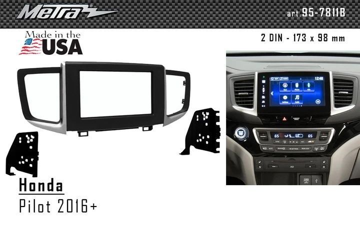 Переходная рамка Honda Pilot Metra 95-7811B AV_95-7811B фото