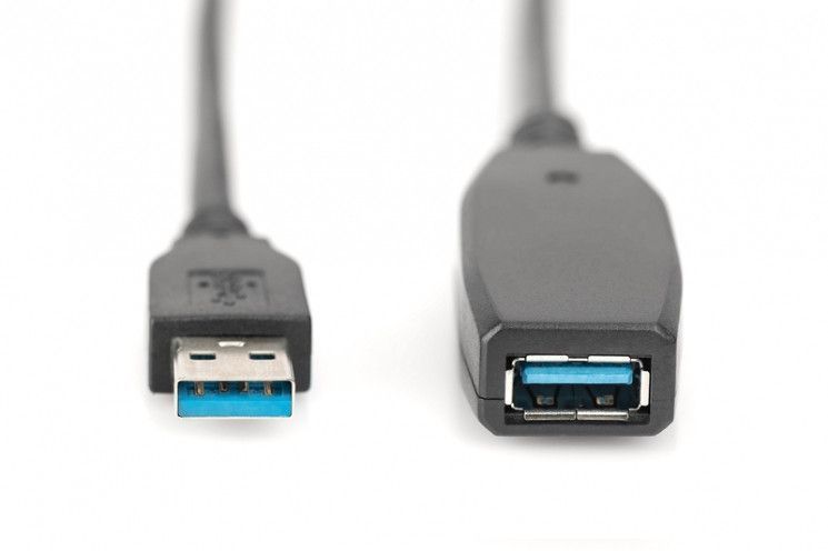Кабель Digitus Подовжувач USB 3.0 Active Cable, A/M-A/F, 20 m RC_DA-73107 фото