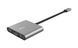 Хаб Trust Dalyx 3-in-1 USB-С > USB-А 3.2/USB-С/HDMI, Алюміній, 0.1м, чорний RC_23772_TRUST фото 4