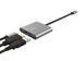 Хаб Trust Dalyx 3-in-1 USB-С > USB-А 3.2/USB-С/HDMI, Алюміній, 0.1м, чорний RC_23772_TRUST фото 5