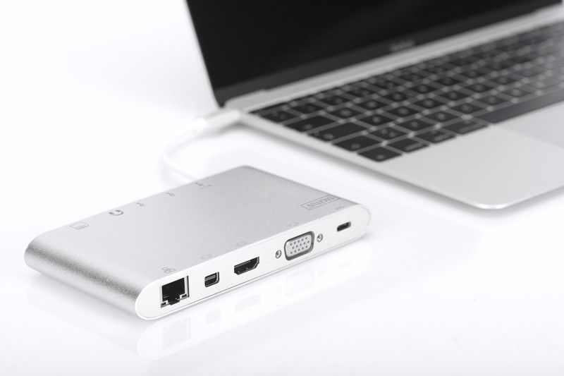 Digitus Адаптер Universal Docking Station, USB Type-C RC_DA-70861 фото