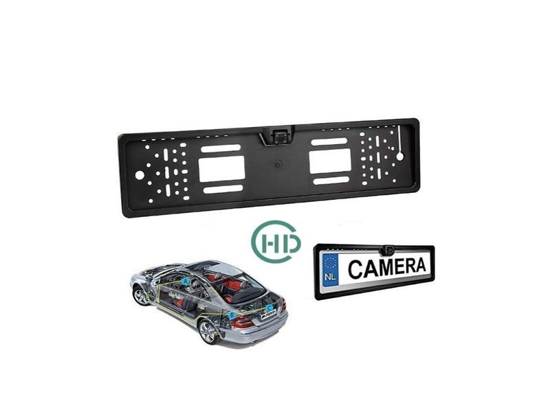 Камера із рамкою під номерний знак FORS.auto F-HD-E001 (CVBS/AHD 120&deg;) FA_F-HD-E001 фото