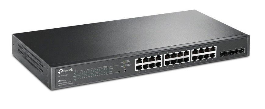 Коммутатор TP-LINK TL-SG2428P 24xGE (24xPoE), 4xSFP, 250Вт, WebSmart RC_TL-SG2428P фото
