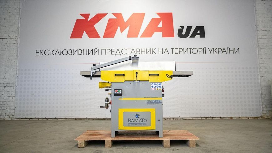 Фуговально-рейсмусовий верстат BAMATO BHM-310PRO зі спіральним ножовим валом KM_BHM-310PRO фото