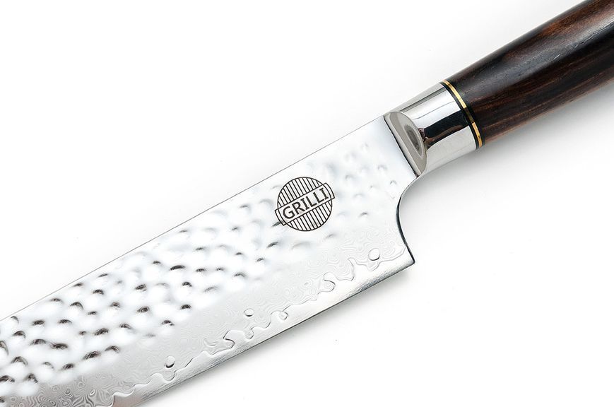 Професійний ніж із дамаської сталі Santoku GRILLI 88871 GR_012180 фото