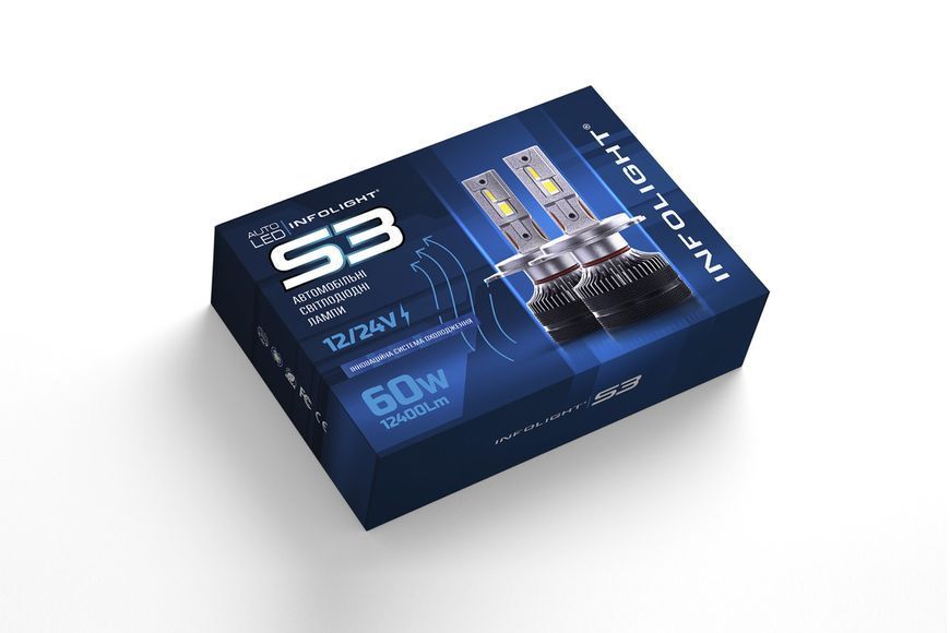 Комплект світлодіодних ламп Infolight S3 HIR2 60W MA_Inf S3 HIR2 фото