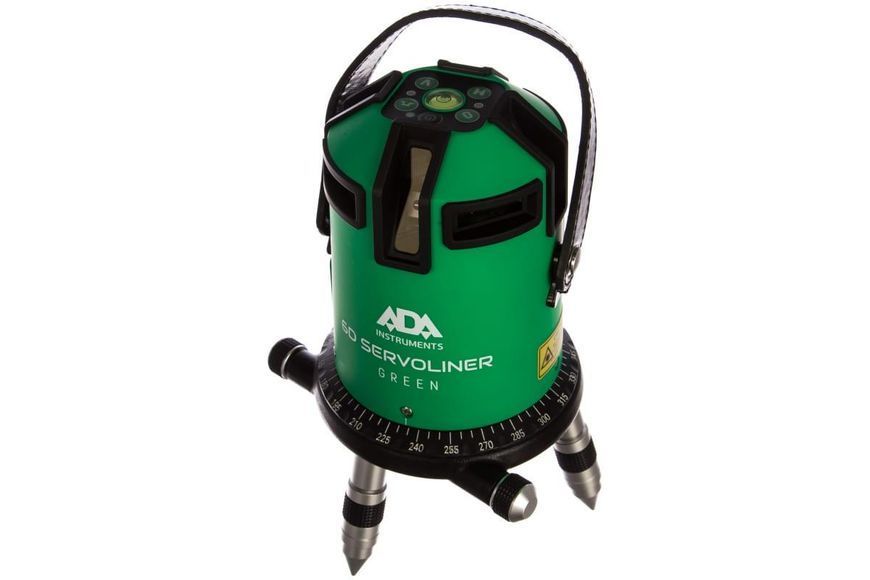 Нивелир лазерный линейный ADA 6D SERVOLINER GREEN (А00500) HY_090109414 фото