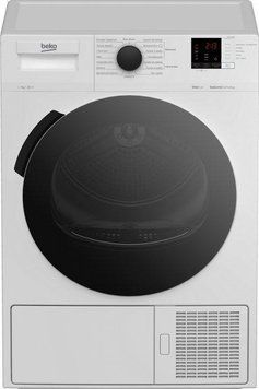 Сушильная машина Beko, тепловой насос, 7кг, A++, 51см, дисплей, белый RC_DF7412PB фото