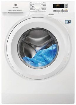 Стиральная машина Electrolux фронтальная, 8кг, 1200, A+++, 58см, дисплей, инвертор, белый RC_EW6FN528WU фото