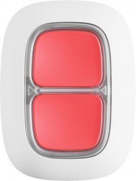 Бездротова тривожна кнопка Ajax DoubleButton біла RC_20949 фото
