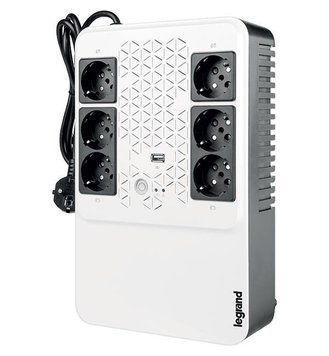 ДБЖ, KEOR MULTIPLUG 800 ВА / 480Вт, (4+2) хSchuko, USB Legrand RC_310082 фото