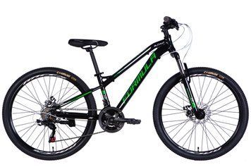 Велосипед AL 26" Formula BLACKWOOD DD FR рама-13" черно-зеленый 2025 VT_OPS-FR-26-773 фото