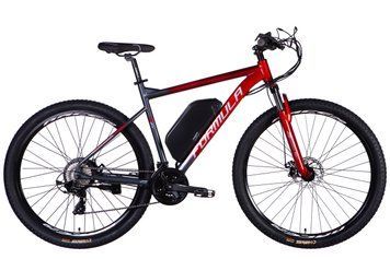 Велосипед с электроприводом 29" AL Formula eF-1 DD CS рама-21" 48В 17.5А*ч 500Вт красно-серебристый YS 9018 VT_ELB-FR-29-226 фото