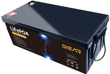 Акумуляторна батарея GEAR LiFePo4 12.8V / 150 Ah (1920Wh)Клема &ndash; M8 IP_GB-LiFePo4-12.8-150 фото