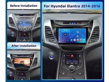 Штатная автомагнитола FORS.auto FS 2 ULTRA для Hyundai Elantra (2+32Gb, 9") 2014-2016 FA_FS-1702 фото