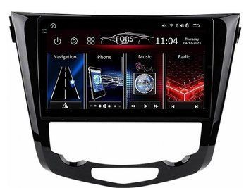 Штатна автомагнітола FORS.auto FS 4 MAX (360) для Nissan Qashqai/X-trail/Rogue (4+32Gb, 10", Auto AC) 2014-2018 FA_FS-0012 фото