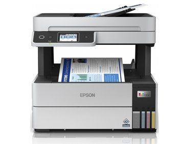 МФУ ink color A4 Epson EcoTank L6490 37_23 ppm Fax ADF Duplex USB Ethernet Wi-Fi 4 ink Pigment RC_C11CJ88405 фото