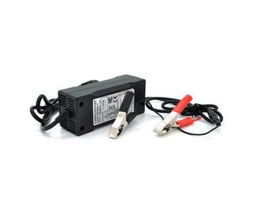 Зарядний пристрій для акумуляторів Merlion LiFePO4 12V (14 6V) -5A-60W + крокодили U_18543 фото
