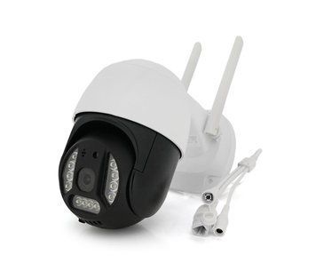 Відеокамера вулична з SD/картою 5Мп Wi-Fi YOSO YO-IPC44D5MP30 PTZ 2.8mm V380 U_30401 фото