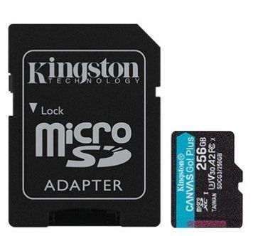 Карта пам'яті Kingston Canvas Go! Plus microSD [SDCG3/256GB] RC_SDCG3/256GB фото