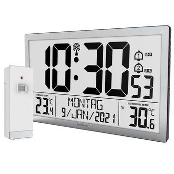 Часы настенные Technoline WS8113 Silver (WS8113) DS_DAS302461 фото