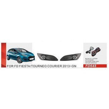 Фары доп.модель Ford Fiesta 2013-17/FD-648/H11-12V55W/эл.проводка (FD-648) OL_49139 фото