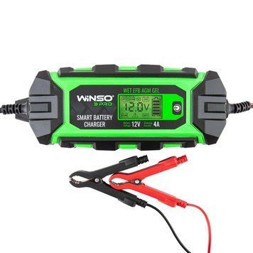 Зарядний пристрій АКБ Winso Pro 12V, 4A LCD LI_139320 фото