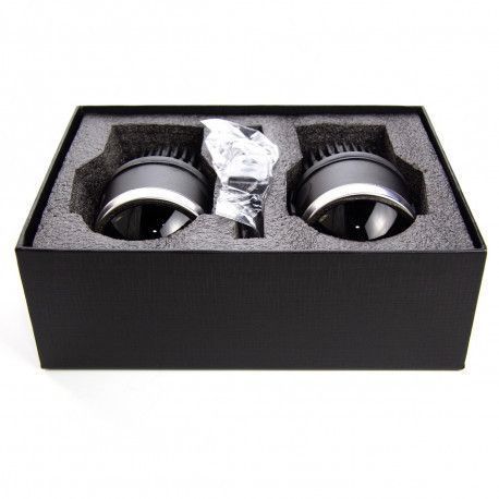 Птф линзы BiLED Lens Galaxy Black 3,0" 3000К, Комплект 2 шт KL_2238 фото