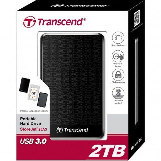 Жесткий диск Transcend StoreJet 25A3 [TS2TSJ25A3K] RC_TS2TSJ25A3K фото
