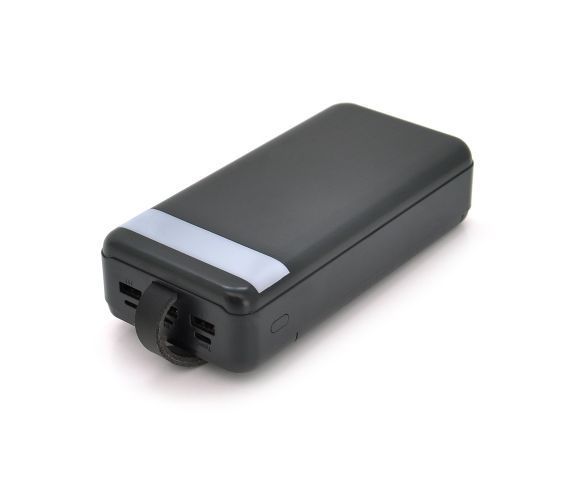 Повербанк XO-PR157-40000mAh, Input:Micro/Type-C+Lightning, Output:2USB+Type-C, QC22.5W/PD20W, Led light, U_29213 фото