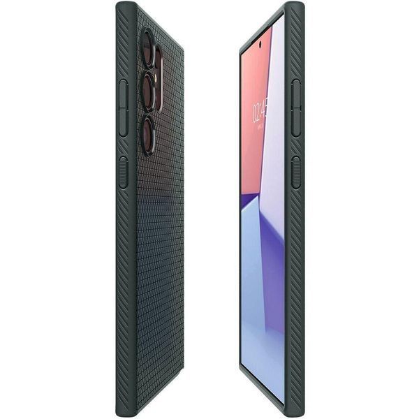 Чехол Spigen для Samsung Galaxy S24 Ultra, Liquid Air, Abyss Green RC_ACS07288 фото