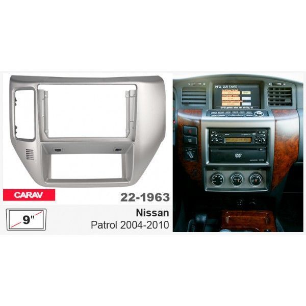 Перехідна рамка Nissan Patrol (Y61) Carav 22-1963 AV_22-1963 фото