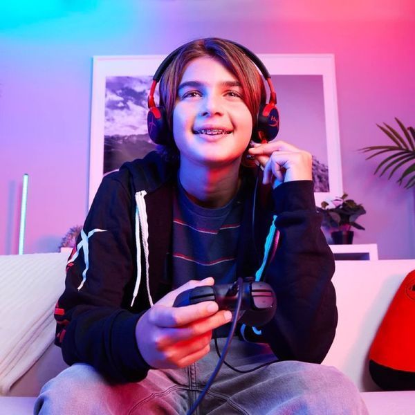 Гарнітура ігрова Cloud Mini, mini-jack, 1.2м, чорний-червоний HyperX RC_7G8F4AA фото