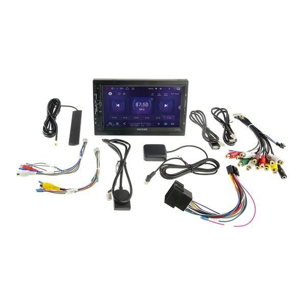Універсальна автомагнітола 2 DIN Decker DV-771 6x128Gb DSP 4G 4G 7 CY_НФ-00005039 фото