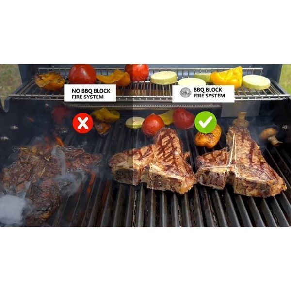 Система BBQ Block Fire для газових грилів Broil King Baron/Crown New 10441 GR_012074 фото