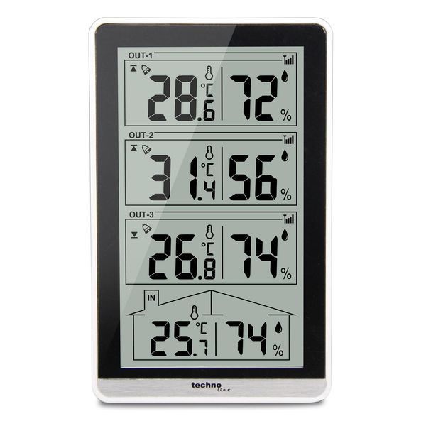 Термогигрометр Technoline WS7060 Black (WS7060) DS_DAS301192 фото