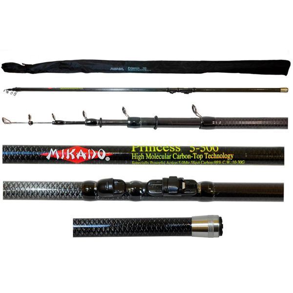 Удочка карбоновая Mikado Princess без колец 7м Carbon (GL6586) PR_GL6586 фото