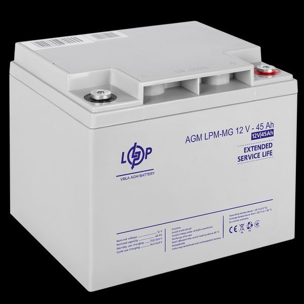 Акумулятор мультигелевий LPM-MG 12V - 45 Ah LP_6559 фото