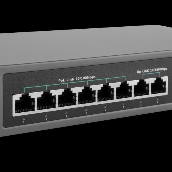 Комутатор мережевий GV-014-D-06+2P POE LP_20225 фото