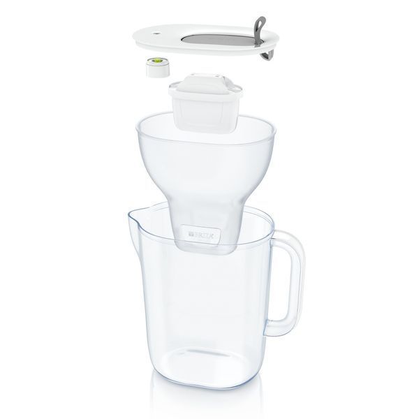 Фільтр-глечик Brita Style LED MXPro 2.4л (1.4л очищеної води) сірий RC_1052809 фото