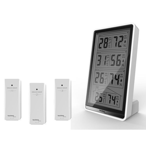 Термогигрометр Technoline WS7060 Black (WS7060) DS_DAS301192 фото