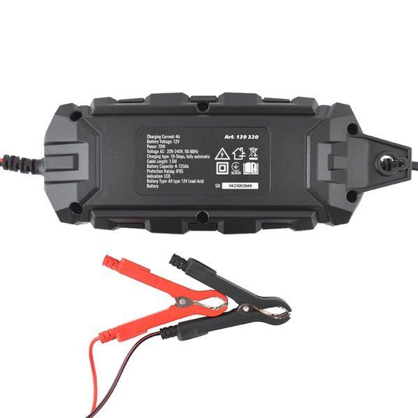 Зарядное устройство АКБ Winso Pro 12V, 4A LCD LI_139320 фото