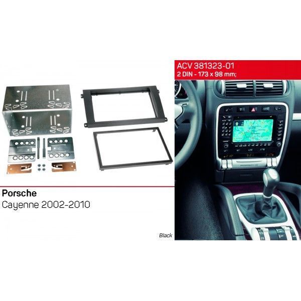 Перехідна рамка ACV 381323-01 для Porsche Cayenne 2002-2010 AV_381323-01 фото