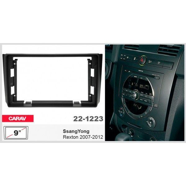 Перехідна рамка CARAV 22-1223 для SsangYong Rexton AV_22-1223 фото
