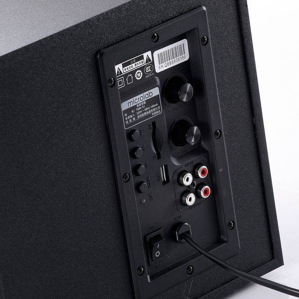 Акустична система MICROLAB TMN-9U 2.1, 40W, mini-jack, USB, SD, чорний RC_TMN-9U фото