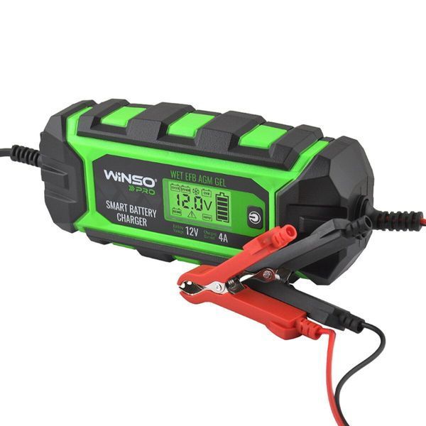 Зарядное устройство АКБ Winso Pro 12V, 4A LCD LI_139320 фото