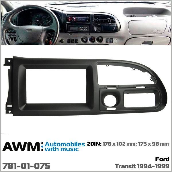 Перехідна рамка AWM 781-01-075 для Ford Transit 1994-1999 AV_781-01-075 фото