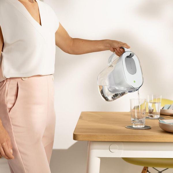 Фільтр-глечик Brita Style LED MXPro 2.4л (1.4л очищеної води) сірий RC_1052809 фото