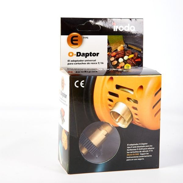 Переходник Type-E (США - тур.баллон на резьбе) O-GRILL GR_008978 фото